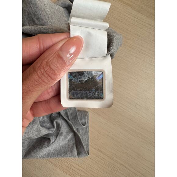 Fiorucci Star Grey Star Cropped T-Shirt - Size S - Mint - Picture 7 of 9